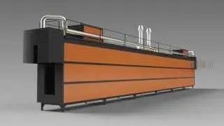ideal-line large scale in small boxes