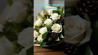 White Rose Bouquet Flowers for Christmas  #onlineflowercompany #bouquetmasterfloweshopph