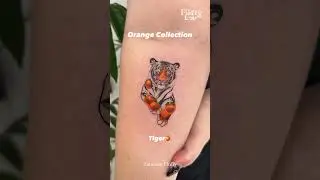 Orange Animals #tattoo #cattattoo #tattooartist #ink #cat #inklove #tattooideas #inklovers #inked