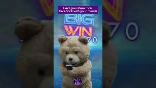 Fxxk! Have you share it on Facebook with your friends ? #ted #slots #facebook