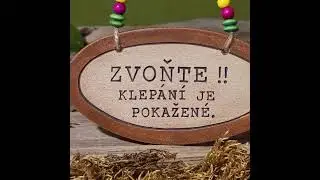 Keramika Bohda - Cedulka na vstupn&iacute; dveře.