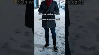 Tag your friend 👇🏻 who thinks he&rsquo;s a race car driver ❄️😂
