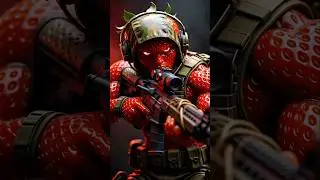 &ldquo;Strawberry Snipers: Episode 1 🍓🎯 &ndash; The Fallen Thistle&rdquo;#FoodArt#ViralShorts#Shorts#ai#GamingVibes