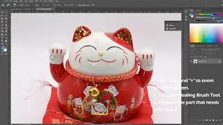 How to Remove the Ring Light Reflection with Photoshop (DUCLUS)