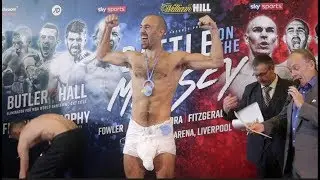 YOU BIG BABY LAD!! SEAN 'MASHA' DODD v TOM STALKER - OFFICIAL HEATED WEIGH IN & HEAD TO HEAD