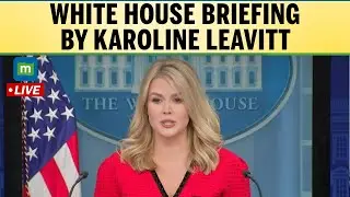 Live: White House Briefing by Karoline Leavitt | US Government Shut Down | Schumer | N18G
