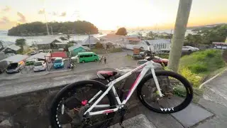 Going to the Most Popular Beach in Saint Vincent and the Grenadines🇻🇨📍 (Bike Life Vlog)