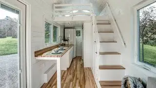 RAINIER: Stunning 22ft Custom Tiny House with Skylight Loft & Smart Storage | Tour by MTL