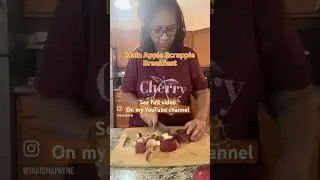 THE MAIN APPLE SCRAPPLE   #youtuberecipes #breakfast #scrapple #viralrecipe #takishapayne