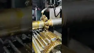 Last Teeth make 4.25 module 28Teeth cutting on milling machine #ghaniengineeringwork