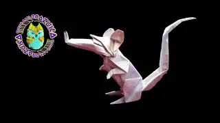 Origami Rato
Instruções em Português PT/BR