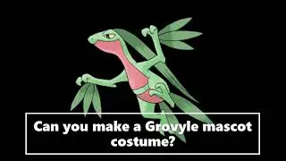 Doing A Grovyle Pokemon Mascot Costume In 2024 Request (Good For Halloween) #halloweencostumeideas