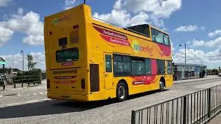 Buses at Penzance bus station part 1.