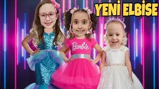 BAHARIN ELBİSESİ K&Uuml;&Ccedil;&Uuml;K GELDİ BANU ALYAYA VERMEK İSTEMEDİ !! BAHAR BANU ALYA ASEL MİRA !! 