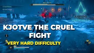 KJOTVE THE CRUEL FIGHT Drengr Difficulty (Very Hard) ASSASSIN'S CREED VALHALLA Boss Fight