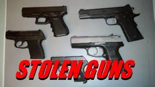 237,000 Guns Stolen every Year, Buy a Gun Safe!