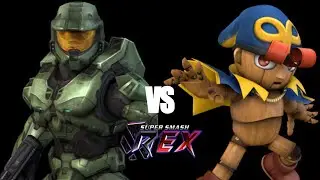 (Smash Rex) Master Chief Vs Geno