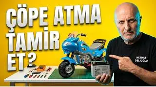 AKÜLÜ ÇOCUK MOTORU TAMİRİ NASIL YAPILIR? |Toys Car Problems Solutions