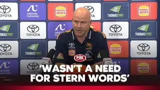 How Crows turned around poor first half to soar to win | Adelaide Press Conference | Fox Footy