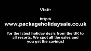 Find a cheap package holiday from the UK