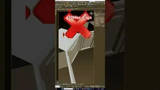 3dmax Align Komutu 💻 #alignment #3dsmax #3dmax #3darchitectural #3d #3dmodeling #architecture