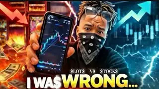 I Gambled Money in Slots vs Stocks