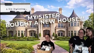 WHEN YOUR SISTER RANDOMLY BUYS A HOUSE!!!!😳🏠 (Housewarming gift reveal 🥰) #sisters #housetour 