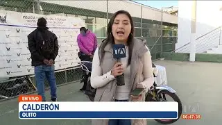 2 detenidos tras operativos preventivos en Calderón, norte de Quito