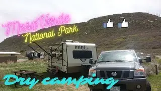 Mesa Verde National Park.  Dry camping!  Forest River Rockwood Mini Lite 2109s.
