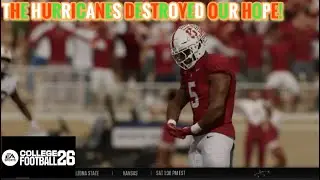 DID WE JUST GET HUMBLED BY MIAMI?! | EA College Football 26 Stanford Dynasty Season Two
