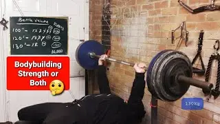 93 reps 13 sets 10k kilos | My idea of cardio! | Road to 160kg Bench Press PR Continues