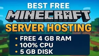 Best Free & Paid Minecraft and VPS hosting With Ryzen 7 CPU