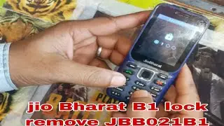Jio Bharat B1 4g lock remove one click// (JBB021B1)lock kase khole @techmobile007