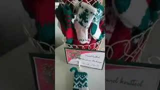 Hand Knitted Christmas Stockings