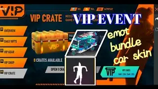 FREE FIRE VIP EVENT FULL DETAILS | VIP UPGRADE FOR 7 DAYS | FREE FIRE NEW EVENT