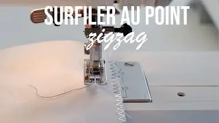 Surfiler avec une machine &agrave; coudre (point zigzag) | Les bases de la couture #7