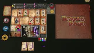 Dragons Down / Fantasy Adventure Board Game / Half-Elf BattleMage