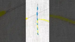 how to Whip stitch #handembroidery #shorts #shortsfeed #needleandthread