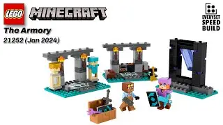 LEGO Minecraft - The Armory - 21252 Speed Build