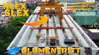 ОБНОВЛЕНИЕ ДОРОЖНОГО ПРОЕКТА СОЕДИНИТЕЛЯ NLEX-SLEX | СТАНЦИЯ БЛЮМЕНТРИТТ | 25 МАЯ 2022 ГОДА