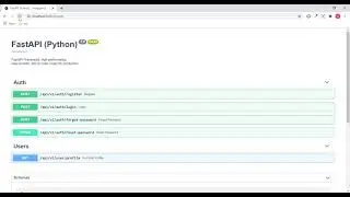 📺 Dockerized FastAPI - 7. User CRUD 🥬🥑