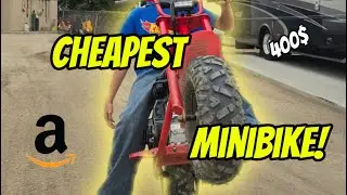 I bought the CHEAPEST MINIBIKE on the market! | Hover Hearts MB001 review and ride!