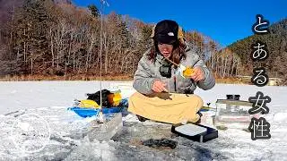 【この釣りがヤバすぎた！】マイナス１２℃の世界でワカサギを狙っていたら釣れたのは…まさかの幻の魚だった！？