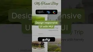 Learn to develop Full stack website with Next JS, Material UI and Contentful Tamil | NextJS Tamil