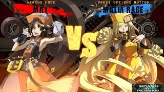 Guilty Gear Xrd Rev 2 &hearts;️🐬May⚓️ VS Millia Rage