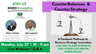 Herd Insights -Counterbalances & Counterstrategy: A Pandemic Pathway to Business Strategy Innovation
