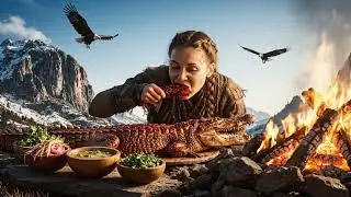 eating spicy roast crocodile🔥😋🌶🐊