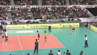 2011世界盃男排賽(Men's Volleyball World Cup) 日本vs義大利 SET-3