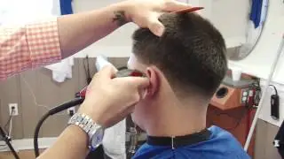 step by step  skin taper fade haircut | shadow fade tutorial by HOV the barber