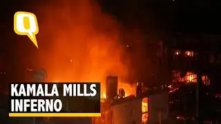 Visuals Circulating on Social Media of Kamala Mills Fire in Mumbai